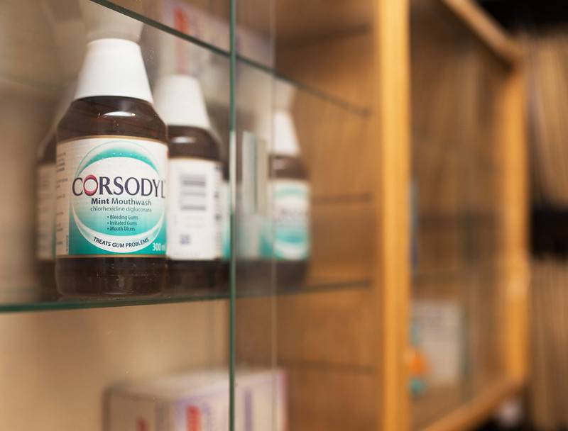 Bottles of medicine